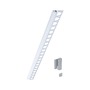 Al profily rohové - P 78411 LumiTiles LED Strip Profil Frame 1m hliník eloxovaný/satén - PAULMANN - foto 13