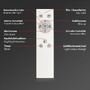Kruhová - BRILO 7494-016 B smart RGB/W-svítidlo LED panel, pr. 42 cm, 22 W, 2700 lm, bílé - BRILO - foto 13