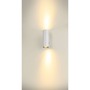 Bodová - LA 1006444 ASTO TUBE nástěnné přisazené svítidlo, válcové, 2x 10 W, bílé - BIG WHITE (SLV) - foto 13