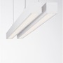 Podélná - NV 9060910 Závěsné svítidlo X-LINE bílý hliník a akryl LED 40W 230V IP20 3000K stmívatelné - NOVA LUCE - foto 13