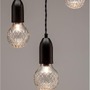 Vícečetná - NV 9536418 Závěsné svítidlo VEDA černý kov a čiré sklo G9 3x6W 230V IP20 bez žárovky - NOVA LUCE - foto 13