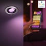 Kruhová - PH 8720169318793 Hue WACA Centura podhledové LED svítidlo GU10 5.7W 350lm 2000-6500K RGB IP20 kulaté hliník - PHILIPS - foto 13