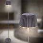 Stojací lampy - BRILO 1238015 nabíjecí stojanová lampa Riffle - 124 cm, 4,2W, 400lm, LED, bezdrátová, stmívatelná, dotykový vypínač, antracit - BRILO - foto 13