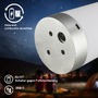 Stolní lampy dekorační - BRILO 7554014 Nubsi stolní lampička - 2,8W, 280lm, nabíjecí, LED, stmívatelné, RGB+W, matný chrom - BRILO - foto 13