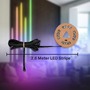 Dekorační - BRI 8023252 Prodlužovací sada RGBW pro nástěnný panel – 260cm RGB LED pásek - BRILONER - foto 13