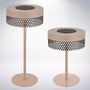 Stolní lampy dekorační - BRILO 7576011 Booha stolní lampa - 2,5W, 300lm, bezdrátová, IP44, LED, stmívatelná, teplá bílá, béžová/antracit - BRILO - foto 13