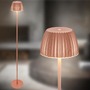 Stojací lampy - BRILO 1238013 nabíjecí stojanová lampa Riffle - 124 cm, 4,2W, 400lm, bezdrátová, LED, stmívatelná, dotykový vypínač, měď - BRILO - foto 14