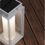 Solární - NV 9002861 Venkovní stolní lampa VERHAAL bílý hliník a čiré sklo LED 2W 3000K 3,7V 360st. IP54 solární / USB kabel / vypínač na těle - NOVA LUCE - foto 14