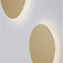 Nepřímé osvětlení - NV 9248153 Nástěnné svítidlo CYRCLE matný zlatý hliník a akryl LED 22.5W 230V 3000K IP20 - NOVA LUCE - foto 14