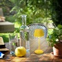 Stolní lampy dekorační - BRILO 7552017 Nabíjecí stolní lampa Riffle Mini - 20 cm, 1,5W, 150lm, bezdrátová, LED, stmívatelné, dotykový vypínač, žlutá - BRILO - foto 14