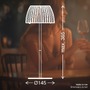 Stolní lampy dekorační - BRILO 7553016 Nabíjecí stolní lampa Riffle - 36,5 cm, 2W, 200lm, IP44, bezdrátová, LED, stmívatelná, dotykový vypínač, bílé - BRILO - foto 14