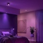 Kruhová - PH 8720169318793 Hue WACA Centura podhledové LED svítidlo GU10 5.7W 350lm 2000-6500K RGB IP20 kulaté hliník - PHILIPS - foto 14