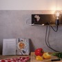 Dekorativní - P 78920 Nástěnné svítidlo Ablage Devara E27 max. 40W černá / kov USB - PAULMANN - foto 14