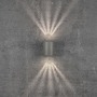 Nástěnná - NOR 49701010 Venkovní nástěnné svítidlo Canto 2 2x6W LED šedá čirá - NORDLUX - foto 14