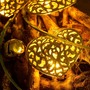 LED osvětlení na BATERIE - DLED ML01W DECOLED LED světelný řetěz na baterie, kovová srdce styl vintage, teple bílá, 10 diod, 2,5 m - foto 14
