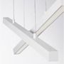 Podélná - NV 9060910 Závěsné svítidlo X-LINE bílý hliník a akryl LED 40W 230V IP20 3000K stmívatelné - NOVA LUCE - foto 14
