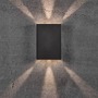 Nástěnná - NOR 2019051003 Venkovní nástěnné svítidlo Fold 15 2x3,5W LED černá čirá - NORDLUX - foto 14