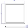 LED panely - IMPR 100159 Deko-Light LED panel - Standard 625x625 mm, 94 W, RGB/2700-6500 K, bílá - LIGHT IMPRESSIONS - foto 15