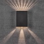 Nástěnná - NOR 2019051003 Venkovní nástěnné svítidlo Fold 15 2x3,5W LED černá čirá - NORDLUX - foto 15
