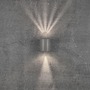 Nástěnná - NOR 49701010 Venkovní nástěnné svítidlo Canto 2 2x6W LED šedá čirá - NORDLUX - foto 15