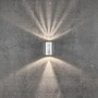 Nástěnná - NOR 49701031 Venkovní nástěnné svítidlo Canto 2 2x5W LED galvanizovaná ocel čirá - NORDLUX - foto 15