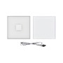 Zapuštěná - P 78400 LumiTiles LED dlaždice čtvercová IP44 100x10mm 12V 0,8W stmívatelné 2700K bílá umělá hmota/hliník - PAULMANN - foto 15