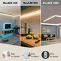 Pracovní osvětlení - P 70528 MaxLED 1000 LED Strip RGBW základní sada 1,5m IP44 18W 1000lm/m 72LEDs/m RGBW 25VA - PAULMANN - foto 16
