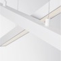 Podélná - NV 9060910 Závěsné svítidlo X-LINE bílý hliník a akryl LED 40W 230V IP20 3000K stmívatelné - NOVA LUCE - foto 16