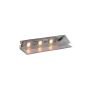 Osvětlení skleněných polic - RGB LED svítidlo pro osvětlení skleněných polic, 4ks, 12VDC, IP20, 63x22x11 - foto 5