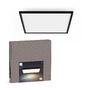Hranatá - PH 8720169329010 Hue Aurelle přisazený LED panel SQ XL (čtverec) 60x60cm, černá, 2200-6500K - PHILIPS - foto 17