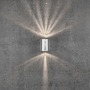 Nástěnná - NOR 49701031 Venkovní nástěnné svítidlo Canto 2 2x5W LED galvanizovaná ocel čirá - NORDLUX - foto 17