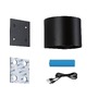 Nepřímé osvětlení - P 71284 LED nabíjecí nástěnné svítidlo Nyora IP44 3000K 135x120mm 2x1W černá - PAULMANN - foto 17