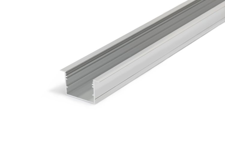 Rovné vestavné - LED profil VARIO30-07 vestavný, Eloxovaný hliník, ACDE-9/U9 - foto 1