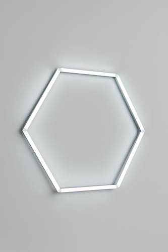 Garážové HEXAGONY - LED stropní osvětlení 1 HEXAGON, 42W, 5040 Lm, 6000 K, OP16801 - foto 1