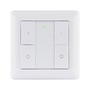 Hranatá - P 5180 Startovací sada Smart Home smik Gateway nástěnný ovladač + LED vestavné svítidlo Nova Plus Coin základní sada výklopné měnitelná bílá - PAULMANN - foto 18