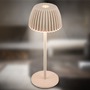 Stolní lampy dekorační - BRILO 7581011 Riffle Nano stolní lampička - 1,5W, 130lm, nabíjecí, LED, stmívatelné, dotykový vypínač, German design Award Winner 2025, béžová - BRILO - foto 18