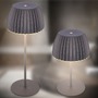 Stolní lampy dekorační - BRILO 7553015 Nabíjecí stolní lampa Riffle - 36,5 cm, 2W, 200lm, IP44, bezdrátová, LED, stmívatelná, dotykový vypínač, antracit - BRILO - foto 18