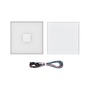 Zapuštěná - P 78414 LumiTiles LED dlaždice čtvercová IP44 100x10mm 12V 0,75W stmívatelné 2700K bílá umělá hmota/hliník - PAULMANN - foto 18