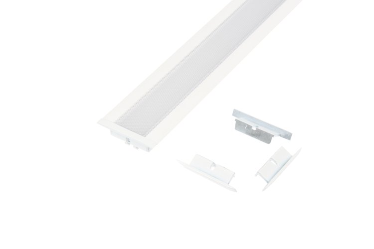 Difuzory a koncovky - Koncovka profilu V7W bílá - foto 1