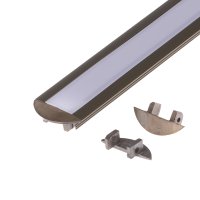 Difuzory a koncovky - Koncovka profilu V3B bronzová