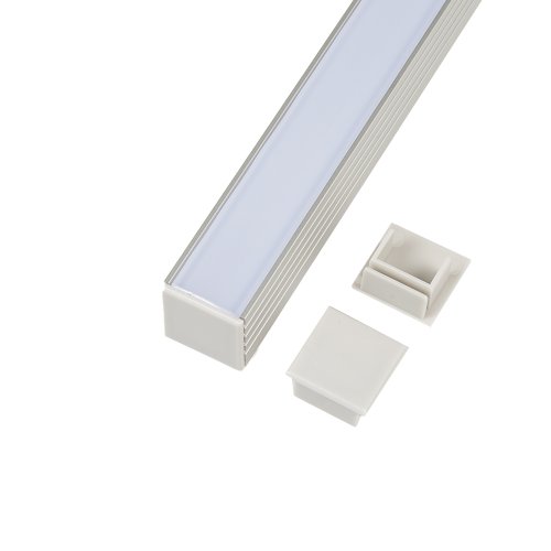 Úchyty, spojky, závěsný materiál - Koncovka profilu N4-P plastová - foto 1