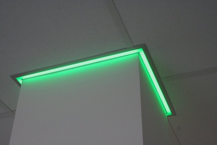 Podomítkové, sádrokartonové profily - LED profil S - foto 1