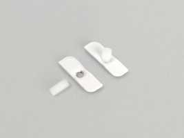 Úchyty, spojky, závěsný materiál - LED svorka LINEA20-1 bílá, C6930001