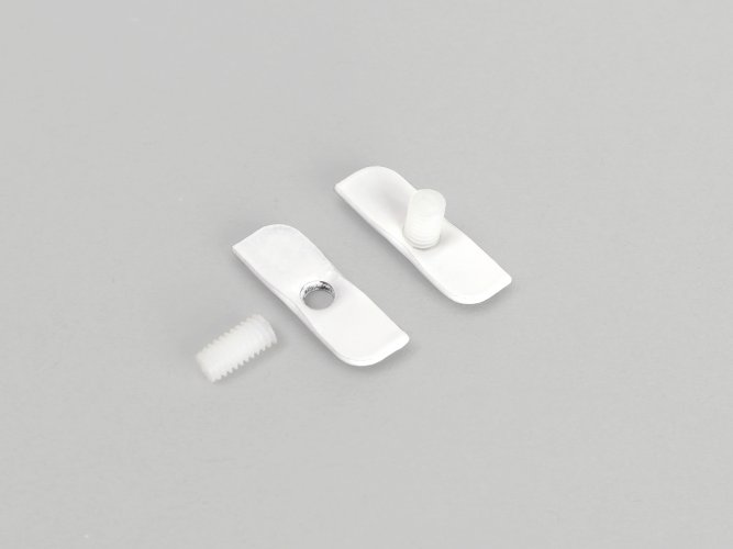 Úchyty, spojky, závěsný materiál - LED svorka LINEA20-1 bílá, C6930001 - foto 1