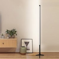 Stojací lampy - LED stojací lampa 12W, RGB+CCT, (WiFi + 2.4G), dálkové ovládání, Tuya Smart, Alexa, Google Assistant, WL-FL5B