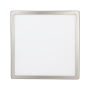 LED panely čtvercové - CCT přisazený LED panel FUEVA-Z, matný nikl, 19,5W, 220-240V, IP44, 285x285mm, 98852 - foto 2