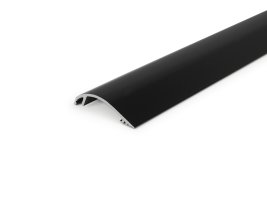 Soklové (obvodové, dekorační) profily - WAY10 LED kryt černý