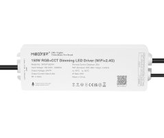 Jednotky s intergovaným zdrojem - Kombinace zdroje a RGB+CCT přijímače, 150W, WiFi+2.4G, 24VDC, IP67, 230VAC, WP5-P150V24, Mi-Light