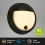 Nástěnná - BRI 3784015 Puni LED venkovní nástěnné svítidlo, nabíjecí, 3 krokový dotykový stmívač, časovač, černá - BRILONER - foto 2