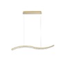 Podélná - NV 9333078 Závěsné svítidlo AURELIA zlatý kov a křišťál LED 40W 230V 3500K IP20 stmívatelné - NOVA LUCE - foto 2